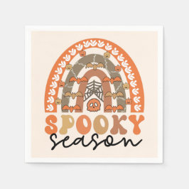 Guardanapo De Papel Spooky Season Halloween Rainbow Fall