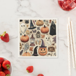 Guardanapo De Papel Spooky Season - Papel de Halloween Napkins