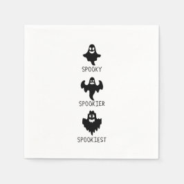 Guardanapo De Papel Spooky spookier spookiest