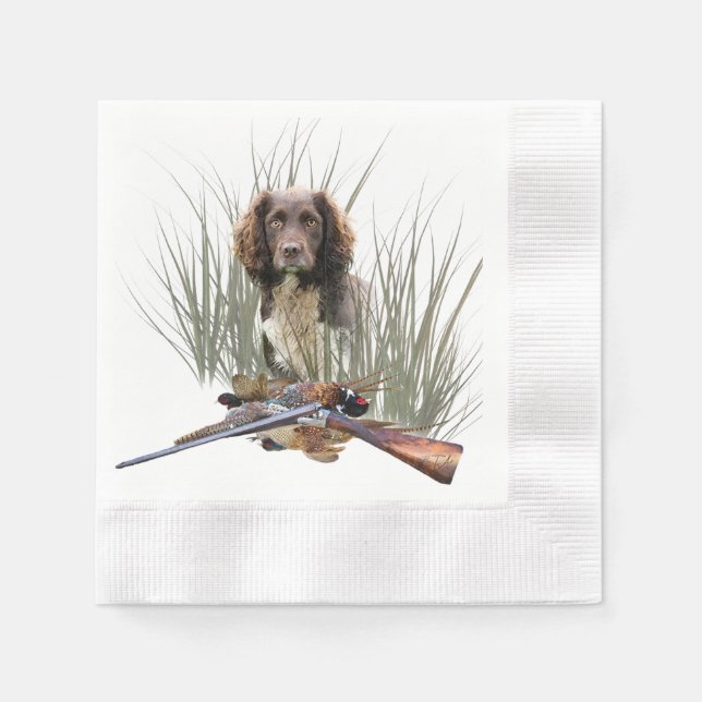 Guardanapo De Papel Sprocker Spaniel (Frente)