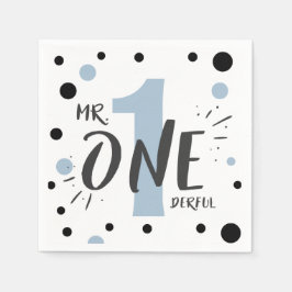 Guardanapo De Papel Sr. Onemagia Papel Napkins Boy Blue