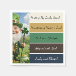 Guardanapo De Papel St. Patrick’s Affirmation Napkins