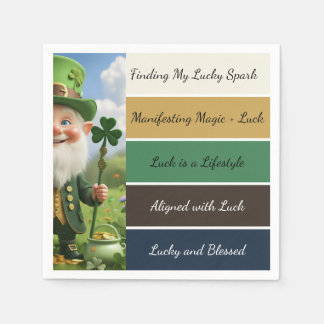 Guardanapo De Papel St. Patrick’s Affirmation Napkins
