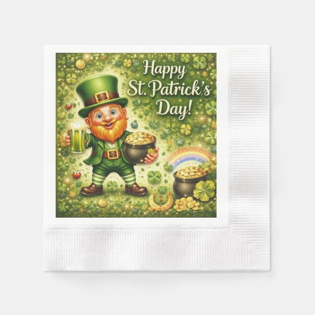 Guardanapo De Papel St. Patrick's Day Napkins (Frente)