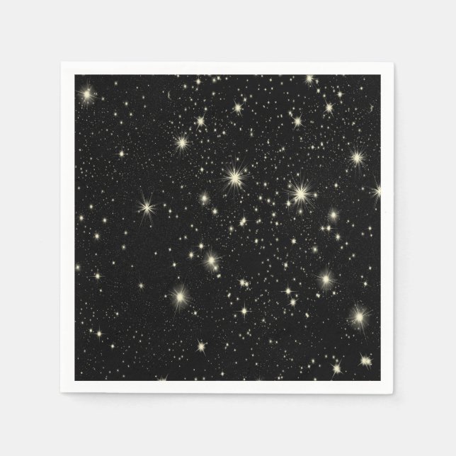 Guardanapo De Papel Starry night Napkins (Frente)