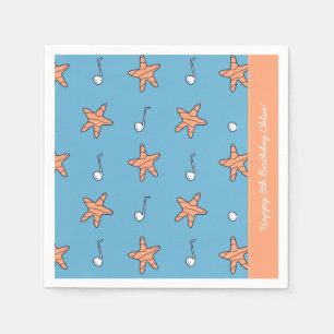 Guardanapo De Papel Stars and Music Notes Happy Birday