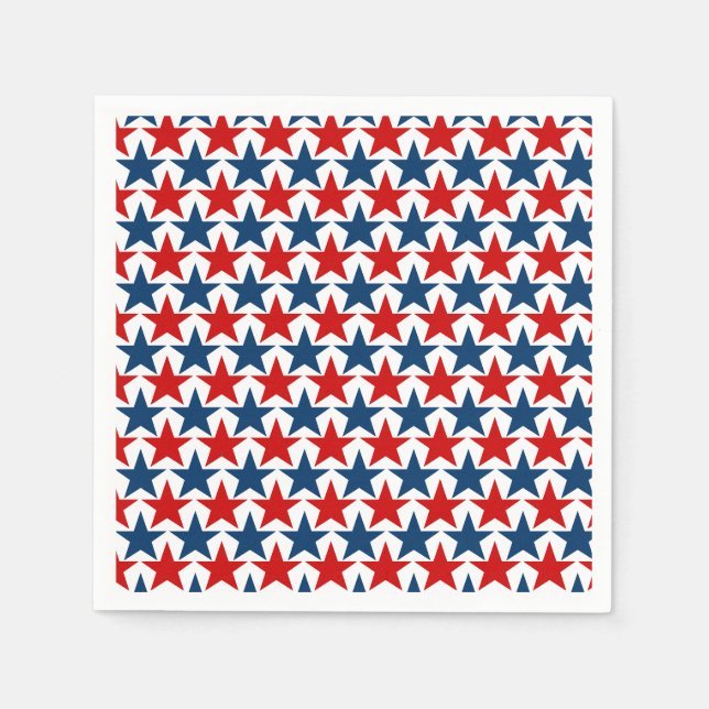 Guardanapo De Papel Stars Paper Napkins (Frente)