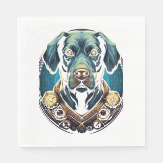 Guardanapo De Papel Steampunk Labrador Classic T-Shirt