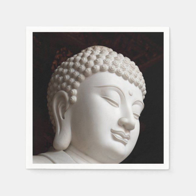 Guardanapo De Papel Stone Buddha Head (Frente)