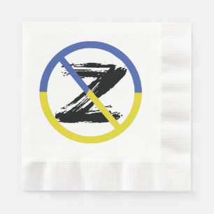 Guardanapo De Papel Stop war in Ukraine Throw Pillow