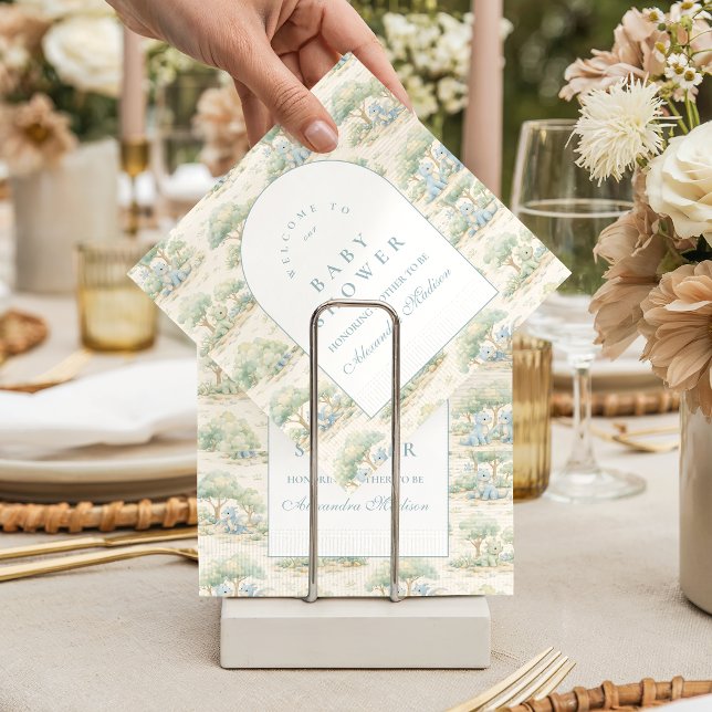 Guardanapo De Papel Storybook Dinosaur Baby Shower (Criador carregado)