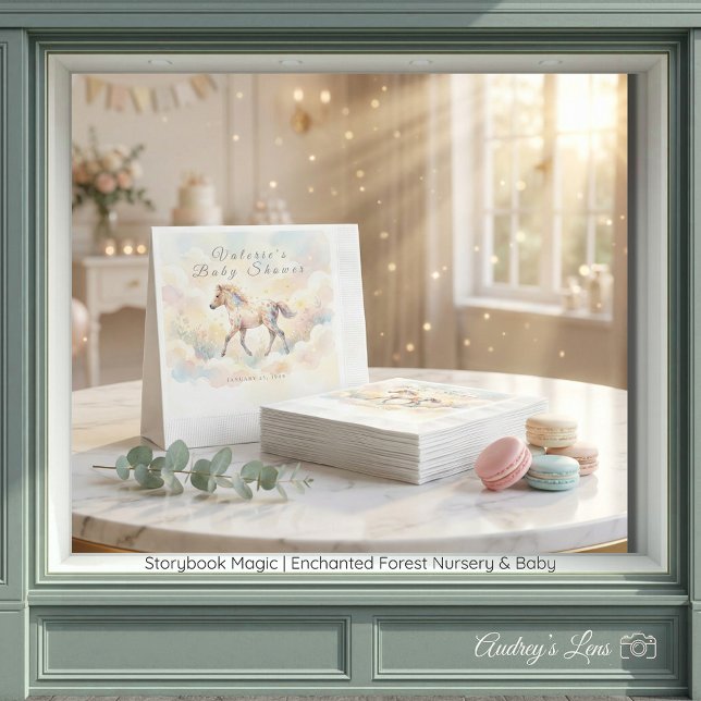 Guardanapo De Papel Storybook Magic Enchanted Forest  (Storybook Magic Enchanted Forest Napkins)