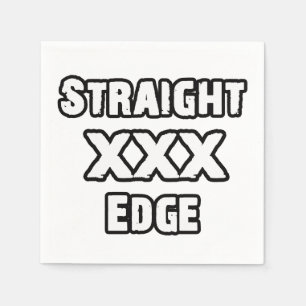 Guardanapo De Papel Straightedge