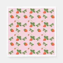 Guardanapo De Papel Strawberries