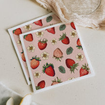 Strawberry Pattern Vintage
