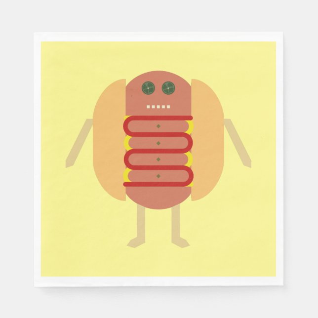 Guardanapo De Papel Stubby Lil Weenie (Frente)