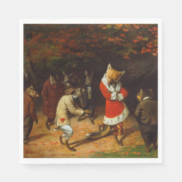 Guardanapo De Papel Sua Majestade Recebe (por William Holbrook Beard)