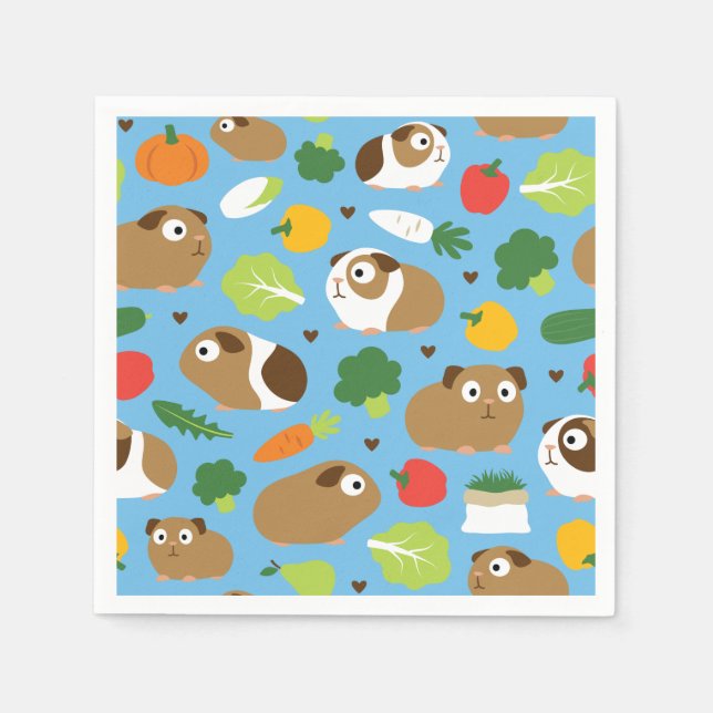 Guardanapo De Papel Suínos-guineenses E Seus Tratamentos (Frente)