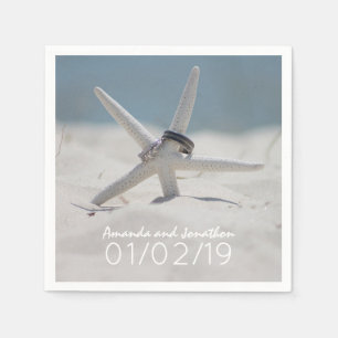 Guardanapo De Papel Suite coordenado de Beach Wedding
