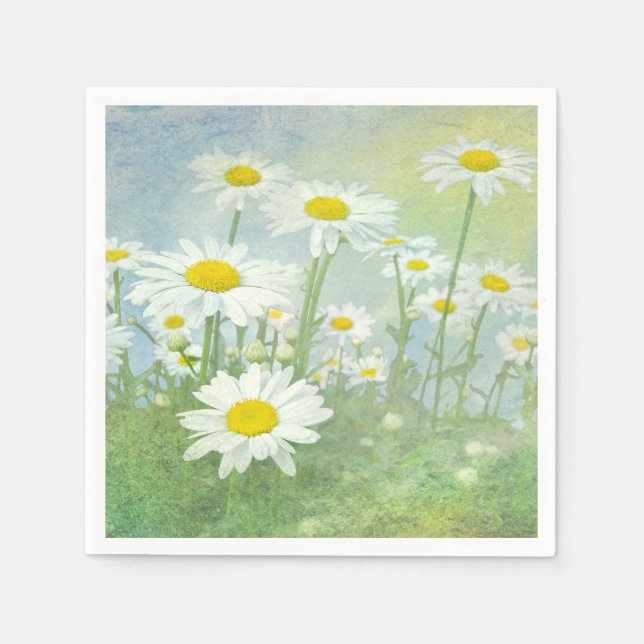 Guardanapo De Papel Summer Daisy Field (Frente)