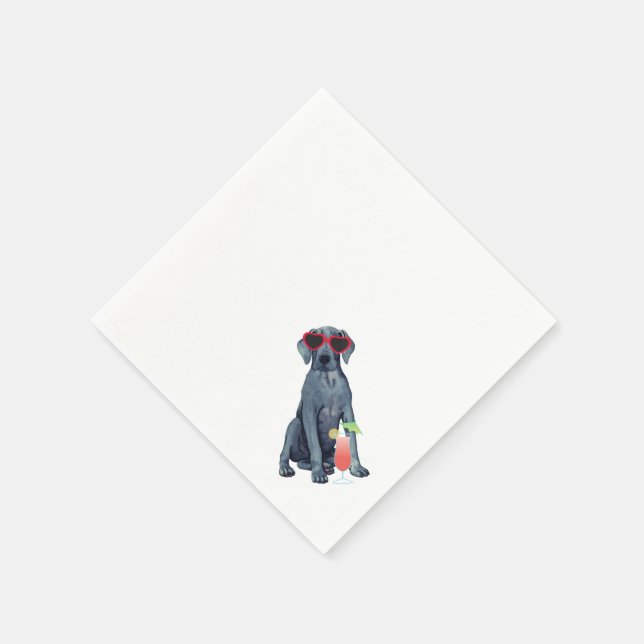 Guardanapo De Papel Summer Great Dane Napkins (Canto)