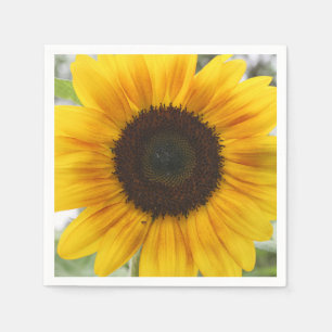 Guardanapo De Papel Summer Sunflower Paper Napkin