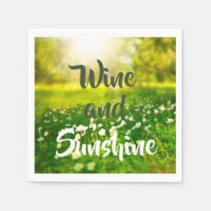 Guardanapo De Papel Summer Sunshy Divertimento Vinho