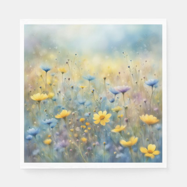 Guardanapo De Papel Summer Wildflower Meadow (Frente)