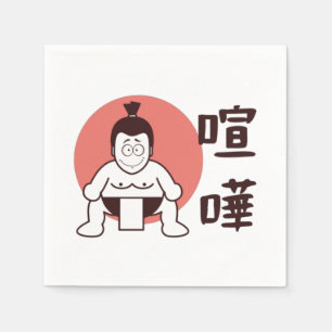 Guardanapo De Papel Sumo do Japão, Tóquio - Sumo Japonês Tradicional