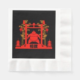 Guardanapo De Papel Sumo Wrestler