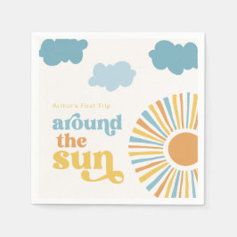 Guardanapo De Papel Sun Festa de aniversário Napkins