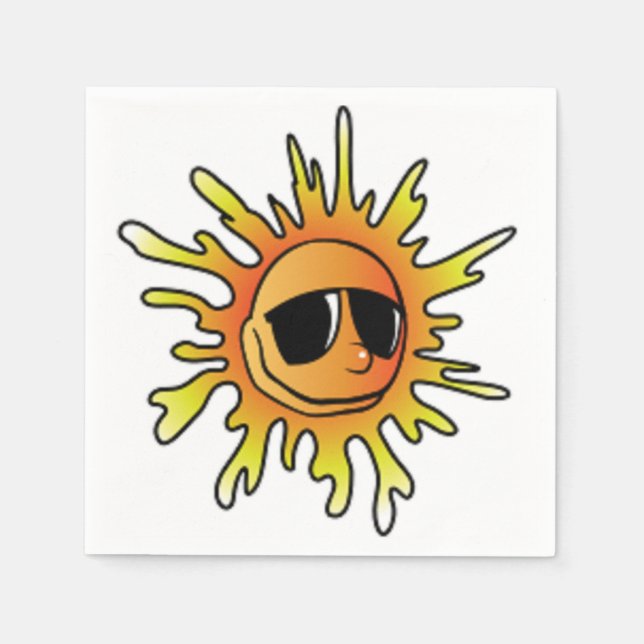 GUARDANAPO DE PAPEL SUN LEGAL VERÃO (Frente)