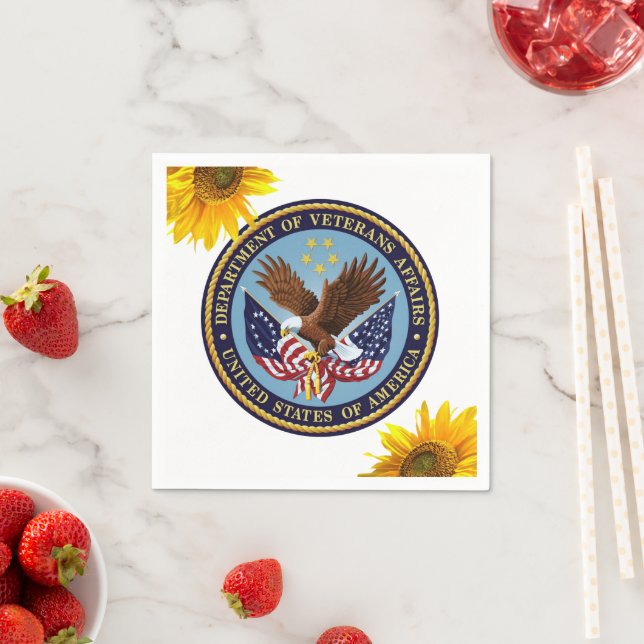 Guardanapo De Papel Sunflower Veteran Paper Napkins (Insitu)