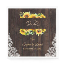 Sunflower Vintage Rope Wood Nós Ligamos O Nó