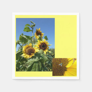 Guardanapo De Papel Sunflowers Paper Napkin