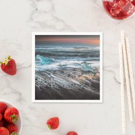 Guardanapo De Papel Sunset Beach Standard Cocktail Paper Napkins 29