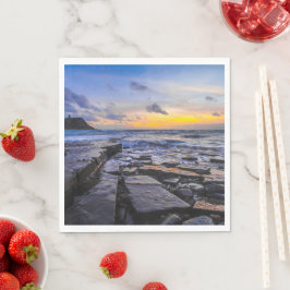 Guardanapo De Papel Sunset Beach Standard Luncheon Paper Napkins 31