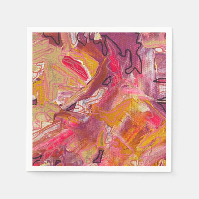 Guardanapo De Papel Sunset Maze (Frente)