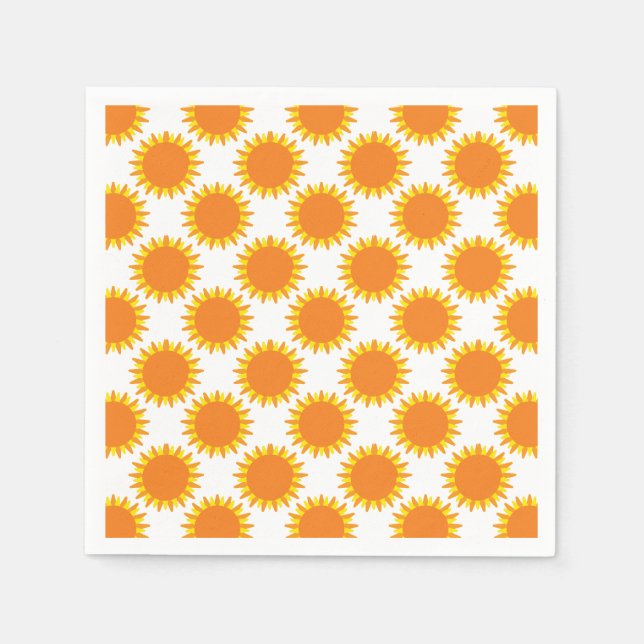 Guardanapo De Papel Sunshine Pattern  (Frente)