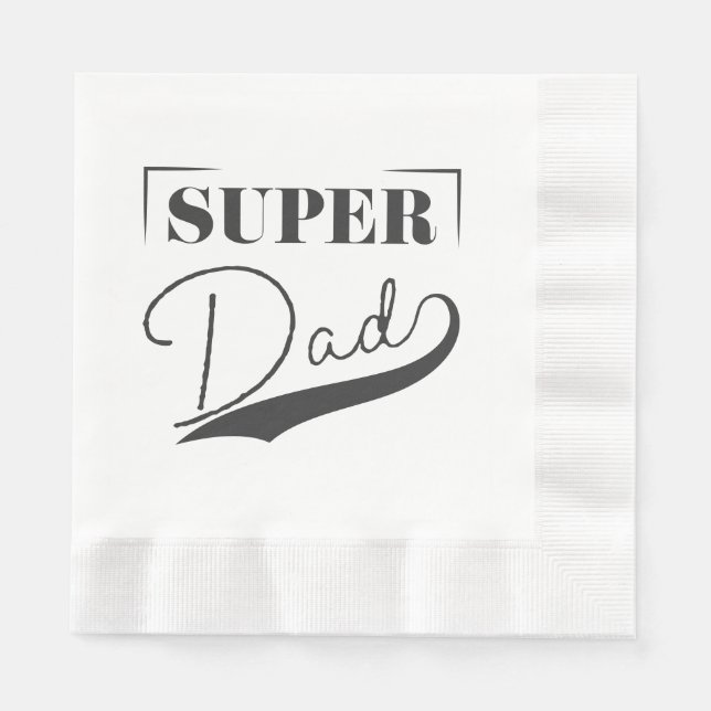 Guardanapo De Papel Super Pai (Frente)