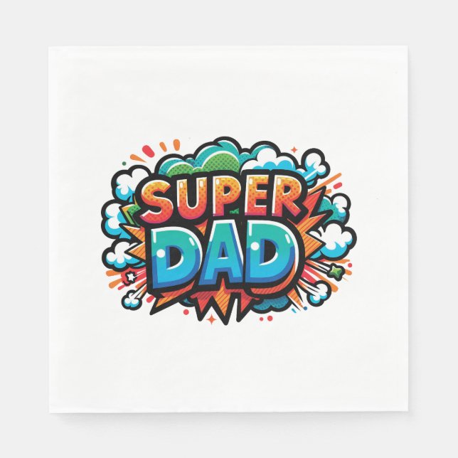 Guardanapo De Papel Super Pai (Frente)