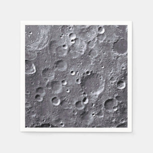 Guardanapo De Papel Superfície da lua