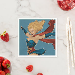 Guardanapo De Papel Supergirl Bombshell