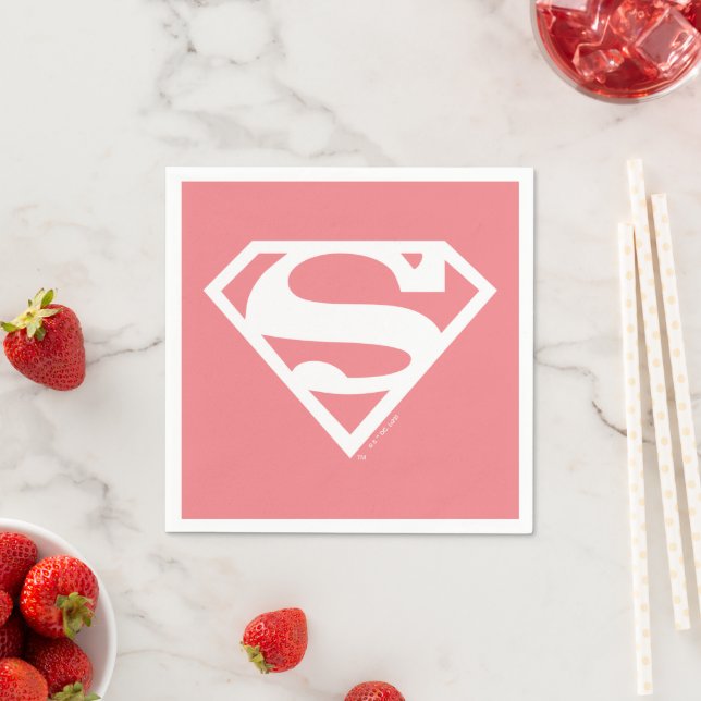 Guardanapo De Papel Supergirl Solid S-Shield (Insitu)