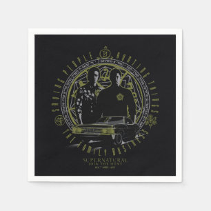 Guardanapo De Papel Supernatural Winchester Brothers Family Business