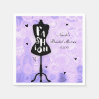 Suporte de Manequim Vintage Retro Roxo FASHION Fes