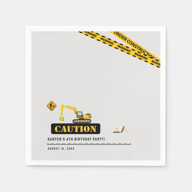 Guardanapo De Papel Suprimentos de Festa de aniversário de Chá de fral (Frente)