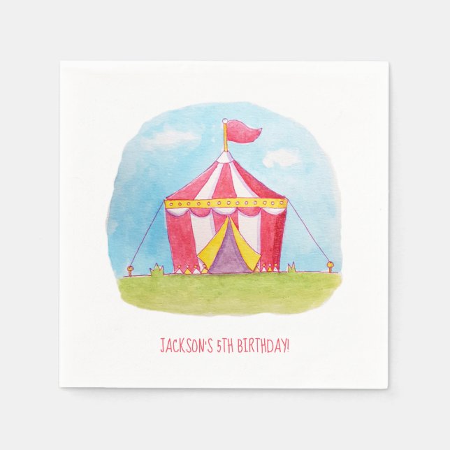 Guardanapo De Papel Suprimentos para Festa de Aniversário Infantil Car (Frente)