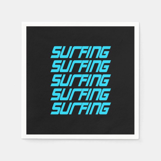 Guardanapo De Papel Surfing (Frente)