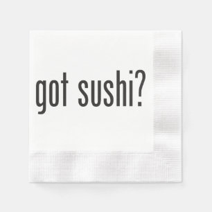 Guardanapo De Papel sushi obtido
